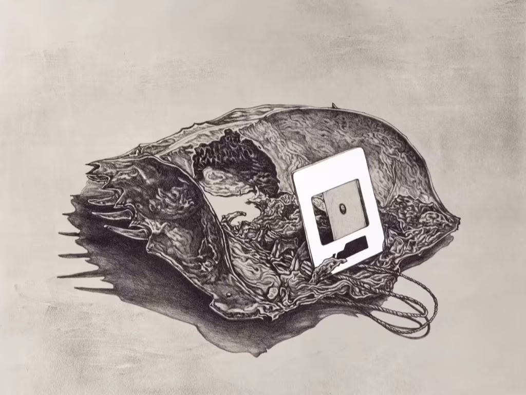 Metasomatism, litograph on paper, 54x62 cm., 2026.